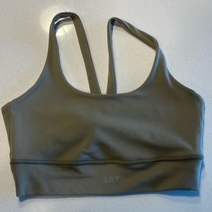 Set active scoop bra medium
